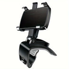 360 Degree Rotation Car Phone Holder Stand Universal GPS Bracket Dashboard Clip Mount Car Mobile Phone Support in Car For iPhone