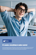 CLLOIO GS05 Clip magnético en gafas inteligentesde sol polarizadas impermeables-MovilExpressShop