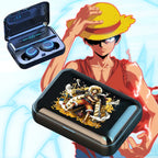 Auriculares Bluetooth de una pieza estilo deportivo portátiles de largo alcance HD Cartoon Monkey D. Luffy auriculares para juegos