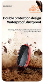 Mini llavero Pwerbank nuevo banco de energía Solar-MovilExpressShop