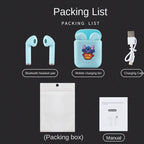 Disney-auriculares inalámbricos Stitzer TWS i7 Mini 2, cascos con Bluetooth 5,0, micrófono, estuche de carga, manos libres, novedad-MovilExpressShop