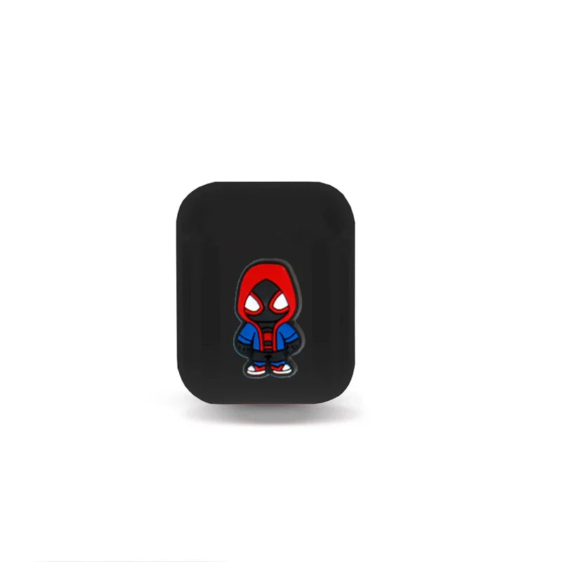 Nuevos auriculares Bluetooth Marvel Spider man auriculares inalámbricos sonido envolvente HIFI auriculares para ordenador portátil con micrófono para niños dibujos animados de Anime-MovilExpressShop