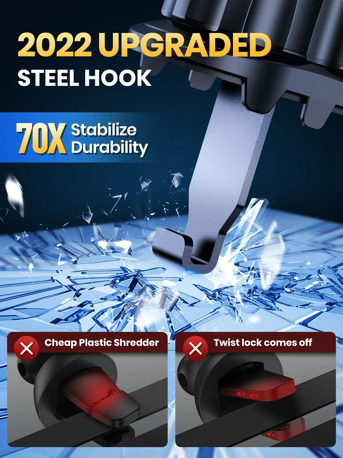 Soporte de teléfono para coche TOPK, soporte de gravedad para iPhone, Xiaomi, Samsung, soporte móvil para salpicadero, parabrisas, ventilación de aire, soporte para teléfono