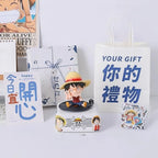 One Piece Monkey D. Luffy Roronoa Zoro Bluetooth sonido creativo de alto valor dibujos animados edición Q personaje CD tocadiscos regalo para niño-MovilExpressShop