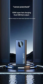 ONEPLUS 120W 200000mAh banco de energía de alta capacidad carga súper rápida cargador de batería portátil para iPhone Samsung Huawei-MovilExpressShop