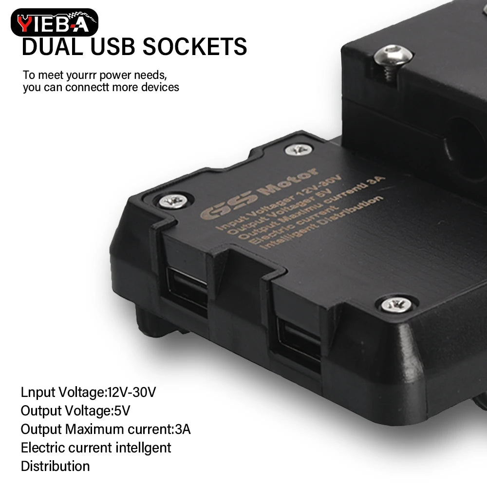 Soporte de navegación GPS para teléfono móvil, USB 20225, soporte de carga inalámbrica para BMW R1200RT 2014 - 2024 2023 R1250RT R 1200 1250 RT