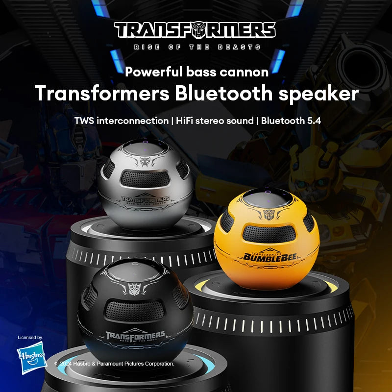 TRANSFORMERS TF-Y17 Altavoz portátil Altavoz Bluetooth inalámbrico de larga resistencia Sonido estéreo Caja de sonido multifuncional-MovilExpressShop