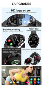 Reloj GT Series reloj inteligente hombres mujeres pantalla HD Bluetooth llamada GPS Tracker ritmo cardíaco IP68 impermeable SmartWatch 2024 nuevo