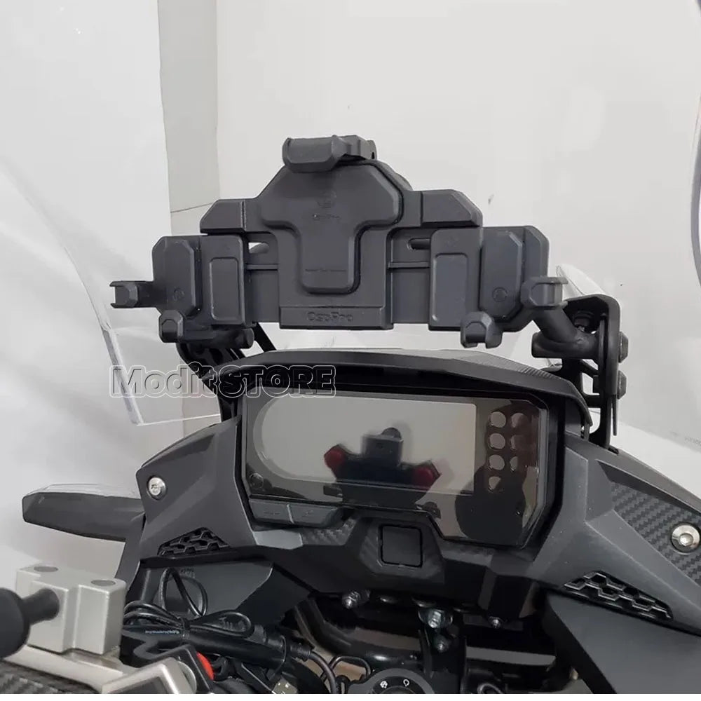Soporte para teléfono móvil para motocicleta Suzuki V-STROM 800DE v-strom 800DE 2023, soporte de navegación GPS de 9mm a 16mm