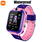 Xiaomi niños 5G reloj inteligente SOS ubicación GPS tarjeta Sim llamada niño reloj inteligente cámara impermeable niños niñas regalo para IOS Android