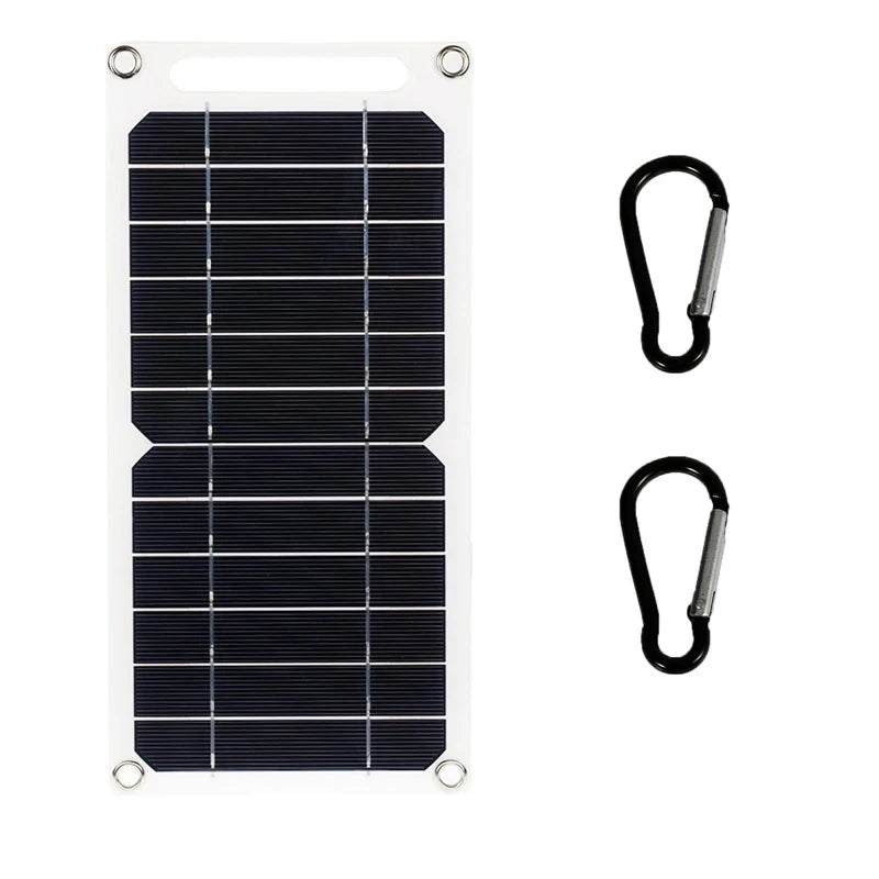OnePlus-panel Solar de 35W con USB, resistente al agua, para exteriores, senderismo, Camping, batería portátil para Panel de carga de teléfono móvil-MovilExpressShop