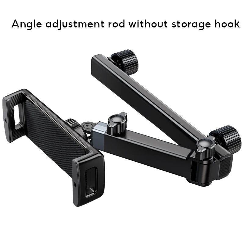 Soporte para tableta Hipacool para reposacabezas de coche, soporte ajustable para teléfono de coche, asiento trasero con gancho oculto para teléfono de 4,7-13 ", iPad 360 ° Ruirar