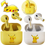 Pokemon Pikachu 5,0 inalámbrico Bluetooth deportes reducción de ruido auriculares táctiles con micrófono estuche de carga auriculares manos libres lindo-MovilExpressShop