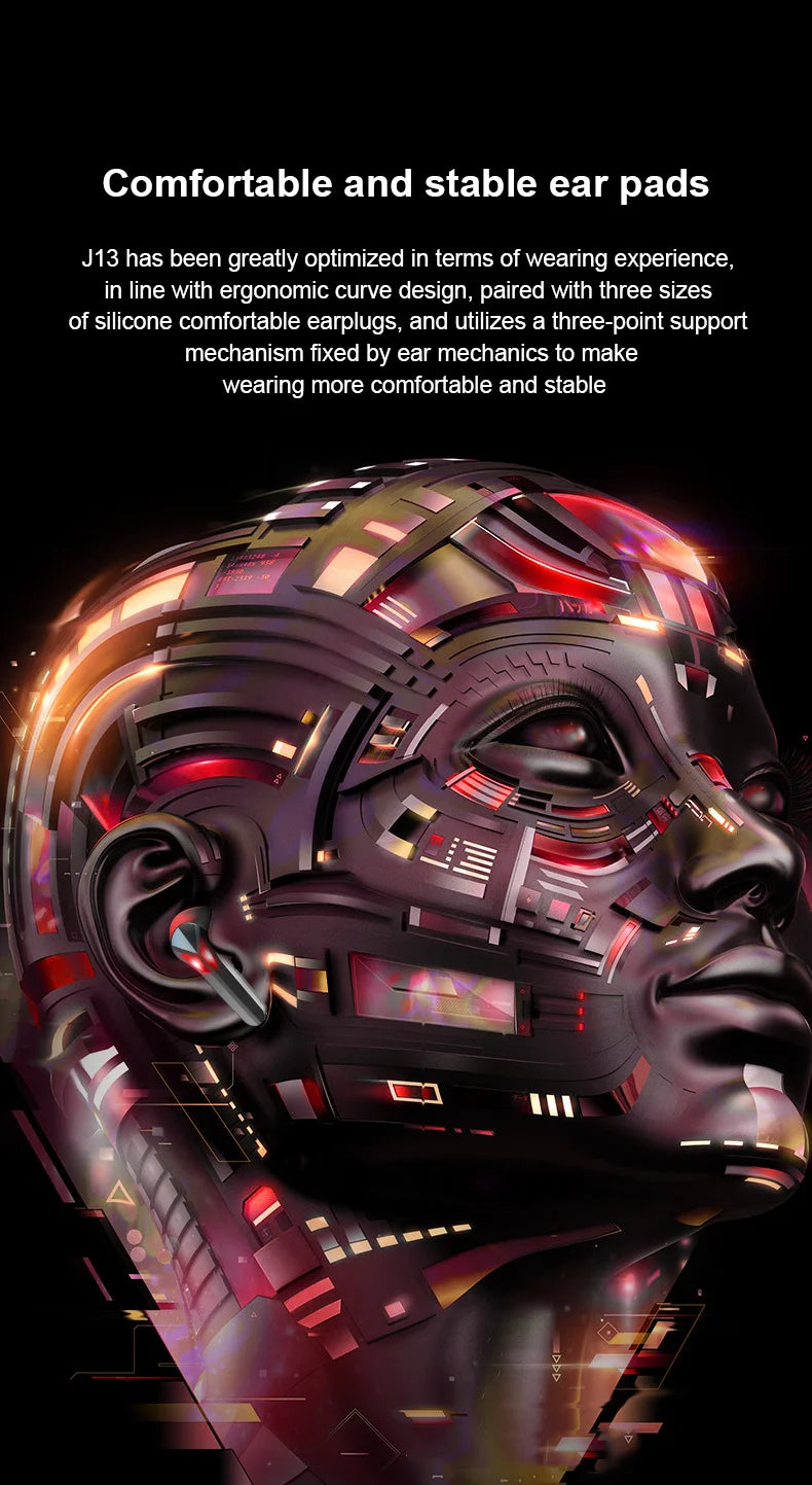 Auriculares inalámbricos, auriculares Bluetooth, auriculares con cancelación de ruido ENC-Calling, auriculares estéreo HiFi de baja latencia TWS Bluetooth 5.3