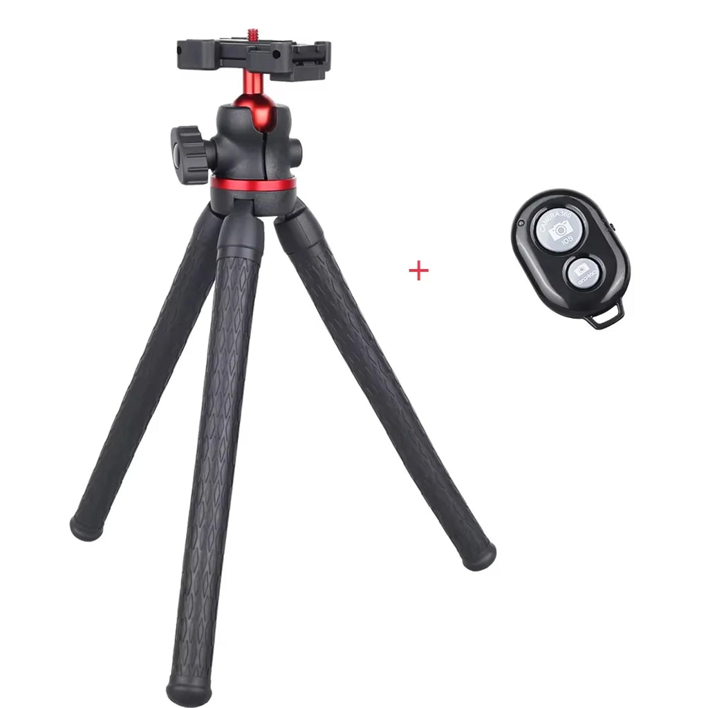 WEYLLAN DT45 Mini trípode de escritorio Control remoto carga máxima 2kg soporte portátil para cámara GoPro iPhone Xiaomi Huawei-MovilExpressShop