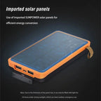 Xiaomi Solar Power Bank 20000mAh con 4 paneles solares cargador inalámbrico Powerbank para iPhone 15 Huawei Xiaomi Samsung Poverbank caliente-MovilExpressShop