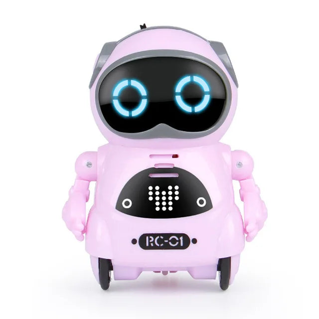 Xiaobao-Mini Robot inteligente multifuncional eléctrico para niños, bolsa de bolsillo, rompecabezas, historia interactiva, voz
