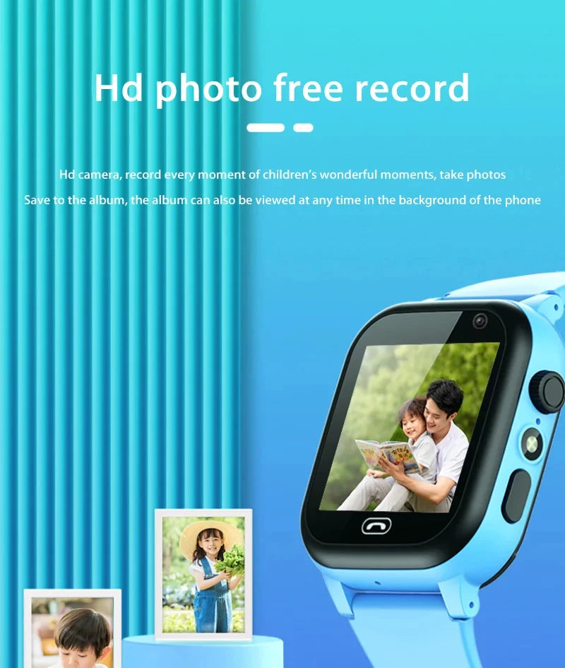 Xiaomi niños reloj inteligente 4G SOS ubicación GPS tarjeta Sim llamada niño reloj inteligente cámara impermeable niños niña regalo para Ios Android caliente