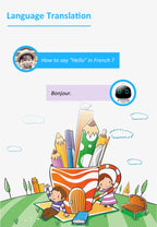 Robot inteligente Tuya IA, WiFi, juguetes de educación temprana para niños, reconocimiento de voz y máquina de aprendizaje educativo interactiva por voz