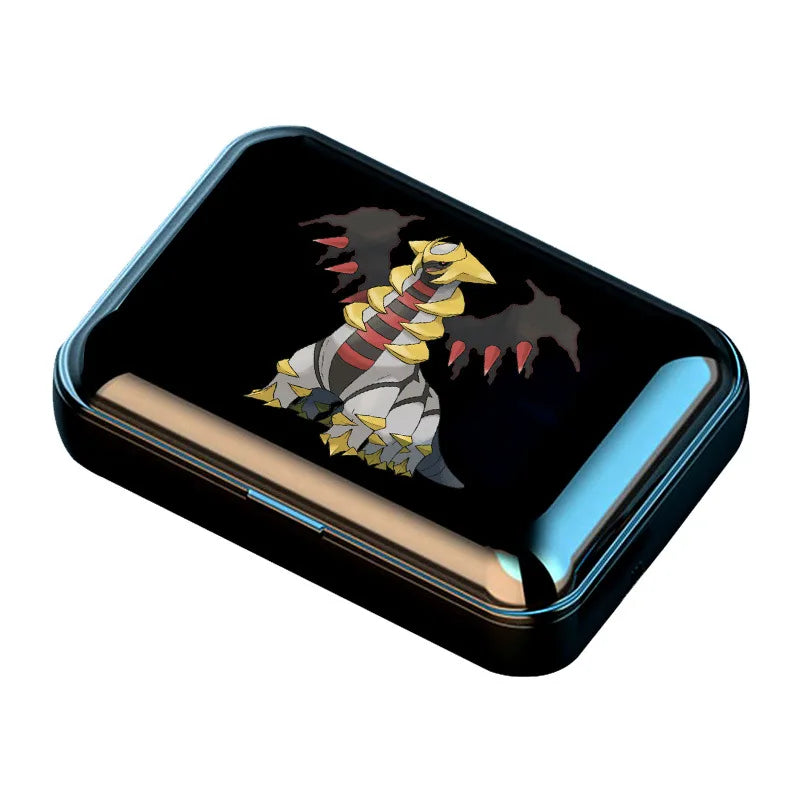 Pokemon Pikachu Auriculares inalámbricos con Bluetooth, Audio envolvente Anime estéreo bajo TWS auriculares deportivos para teléfono-MovilExpressShop