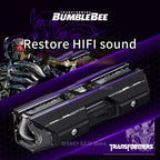 Transformers TF-T01 auriculares inalámbricos Bluetooth 5,3 sonido HIFI Bumblebee auriculares para juegos auriculares de baja latencia Larga modo de reposo-MovilExpressShop