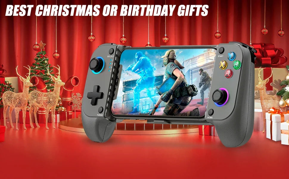 BEBONCOOL MC103 Gamepad tipo C controlador de teléfono móvil efecto Hall mango de estiramiento Joystick Android Ps juego en la nube personalizado-MovilExpressShop