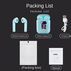 Disney-auriculares inalámbricos Stitzer TWS i7 Mini 2, cascos con Bluetooth 5,0, micrófono, estuche de carga, manos libres, novedad-MovilExpressShop