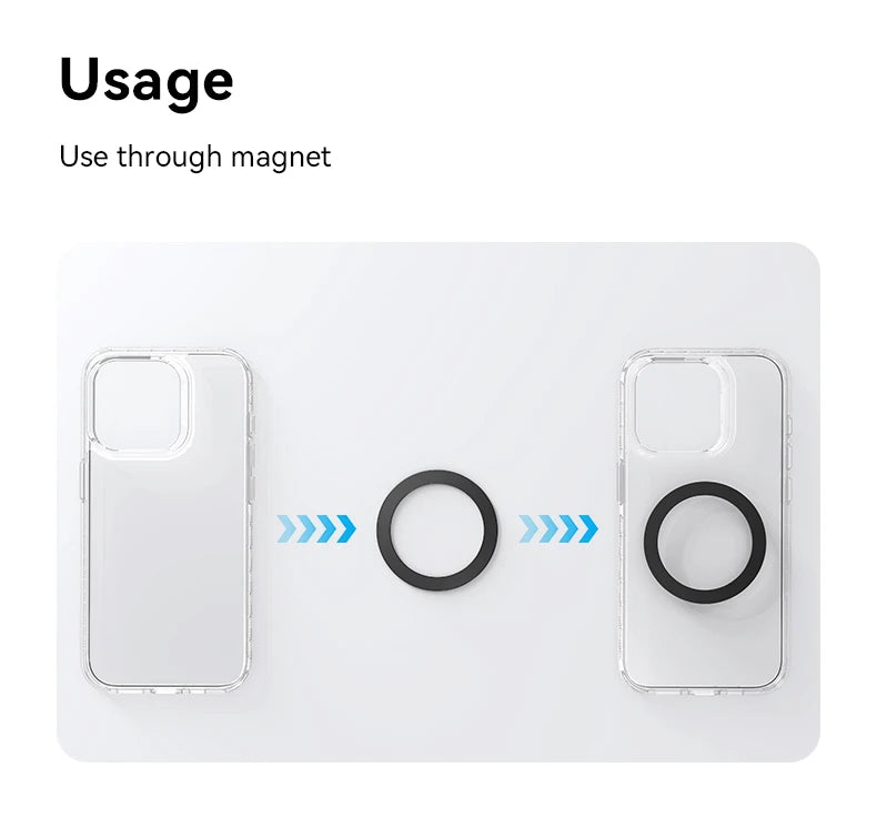 Clip magnético para teléfono con montaje en cuello 360 °   Soporte de teléfono POV de rotación para Iphone 15 14 13 12 11 10 para accesorios de teléfono SAMSUNG HUAWEI-MovilExpressShop