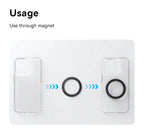 Clip magnético para teléfono con montaje en cuello 360 °   Soporte de teléfono POV de rotación para Iphone 15 14 13 12 11 10 para accesorios de teléfono SAMSUNG HUAWEI-MovilExpressShop