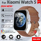 2025 nuevo para Xiaomi Watch 5 hombres mujeres HD AMOLED pantalla de visualización ritmo cardíaco Bluetooth llamada GPS pista impermeable deportes reloj inteligente