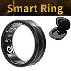 Smart Ring 2024 – Monitor de temperatura corporal, resistente al agua, compatible con Android e iOS-MovilExpressShop