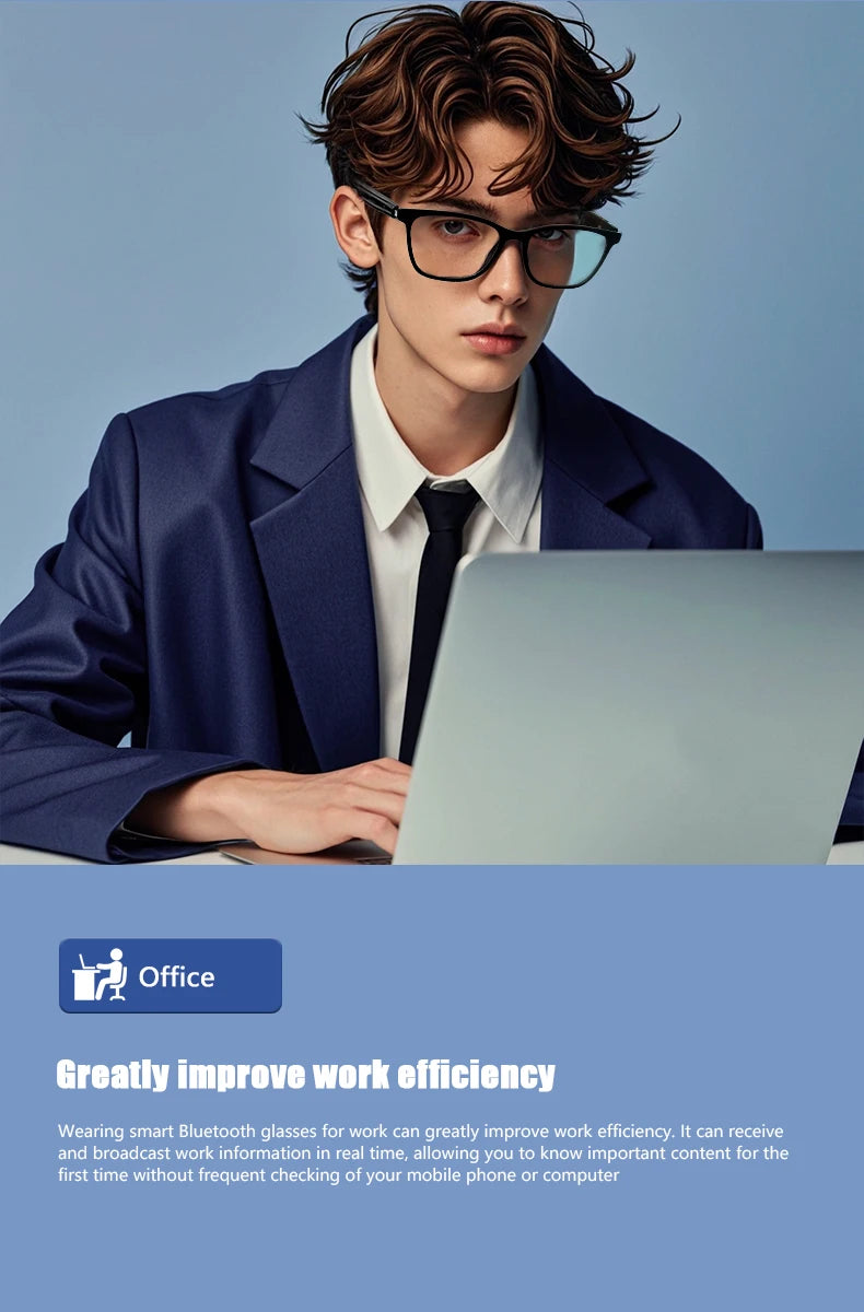 CLLOIO GS05 Clip magnético en gafas inteligentesde sol polarizadas impermeables-MovilExpressShop