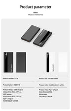 Xiaomi 500000mAh PowerBank de alta capacidad 120W carga súper rápida batería externa portátil Powerbank para Iphone Samsung Huawei