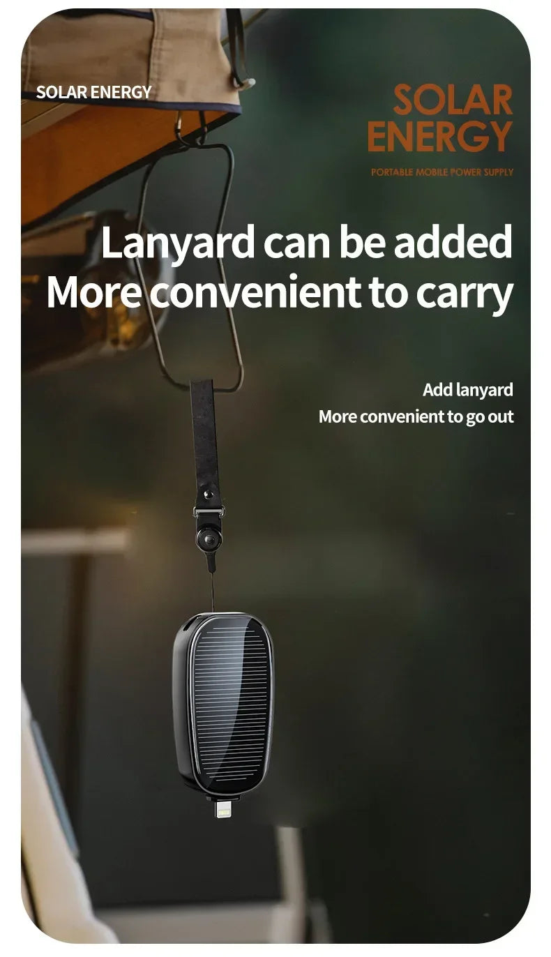 Mini llavero Pwerbank nuevo banco de energía Solar-MovilExpressShop