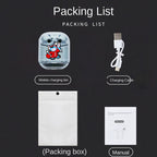 Nuevo Disney Stitch sonido HIFI pantalla Digital LED auriculares Bluetooth auriculares inalámbricos serie Stitch de largo alcance-MovilExpressShop