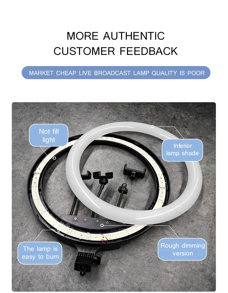 26CM fotografía iluminación teléfono Ringlight trípode soporte foto Led Selfie relleno anillo luz lámpara para vídeo Youtube Live COOK-MovilExpressShop