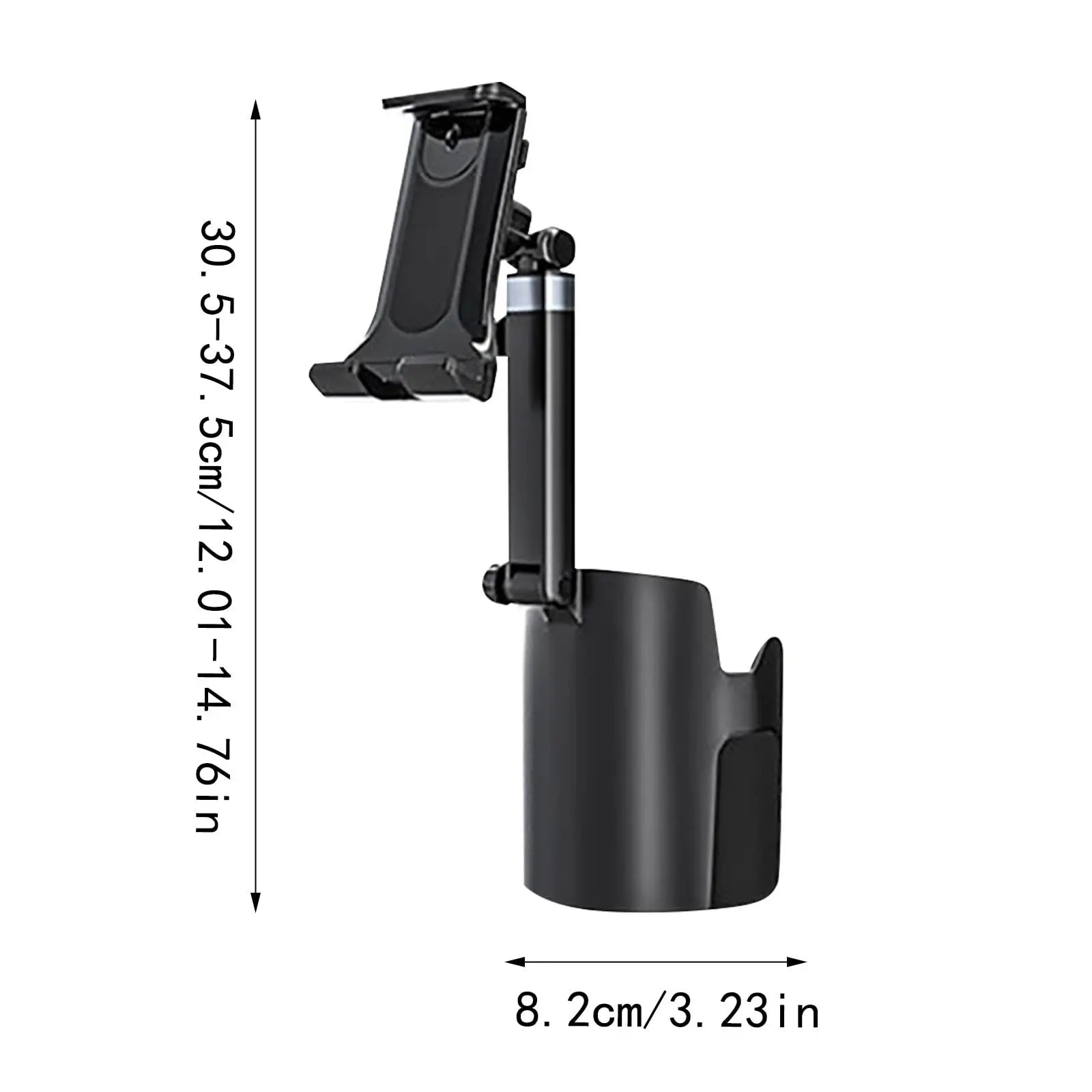 Soporte para movil y taza de coche, adaptador de soporte multifunción para Interior de coche, organizador de bebidas, accesorios de almacenamiento