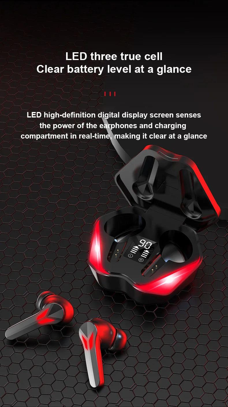 Auriculares inalámbricos, auriculares Bluetooth, auriculares con cancelación de ruido ENC-Calling, auriculares estéreo HiFi de baja latencia TWS Bluetooth 5.3