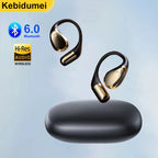 Auriculares inalámbricos de oído abierto Bluetooth 6,0 OWS auriculares de alta resolución ANC auriculares con reducción de ruido gancho para la oreja auriculares deportivos-MovilExpressShop