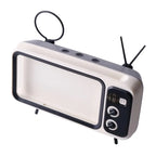 Soporte de teléfono con altavoz, soporte de música, antideslizante, Retro, TV, teléfono Móvil, 6, 4 a 6, 7, Smartphone-MovilExpressShop