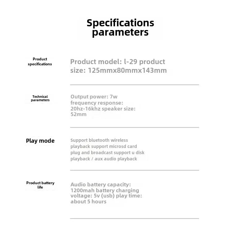 Pikachu Altavoz Bluetooth inalámbrico Altavoz pequeño portátil Subwoofer pesado Mini Bluetooth bajo Subwoofer regalos-MovilExpressShop