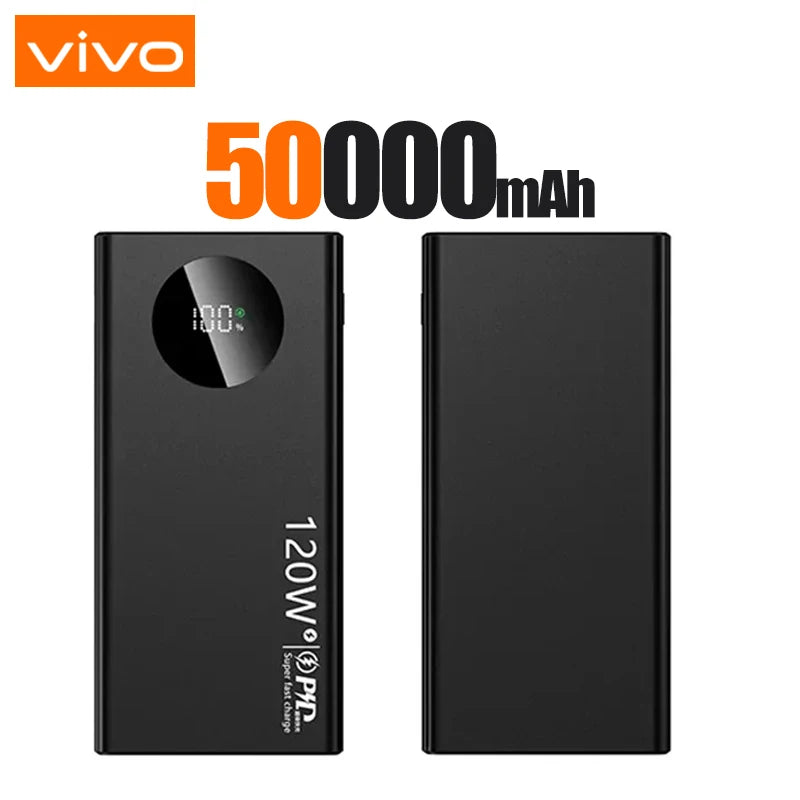 ONEPLUS 120W 200000mAh banco de energía de alta capacidad carga súper rápida cargador de batería portátil para iPhone Samsung Huawei-MovilExpressShop