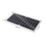 OnePlus-panel Solar de 35W con USB, resistente al agua, para exteriores, senderismo, Camping, batería portátil para Panel de carga de teléfono móvil-MovilExpressShop