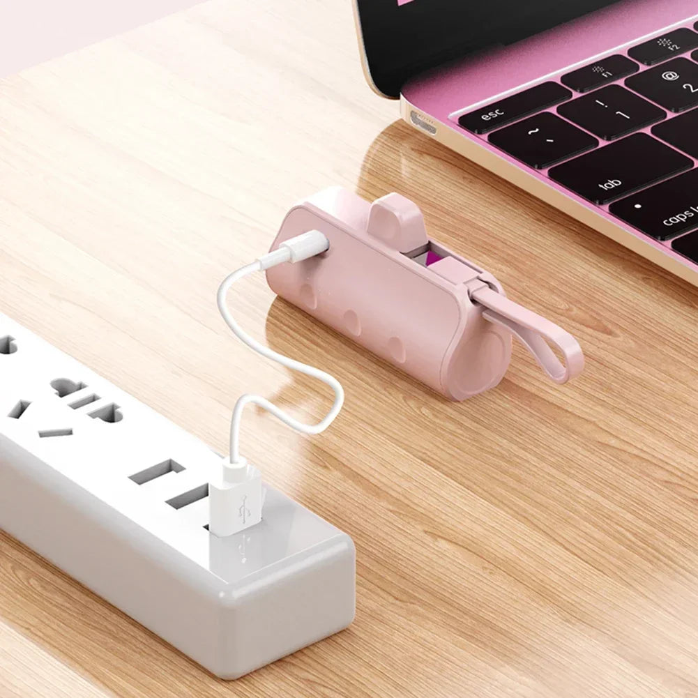 Banco de energía 10000mAh cargador portátil carga rápida teléfono batería externa de repuesto Mini PoverBank ForiPhone y Xiaomi Samsung Huawei-MovilExpressShop