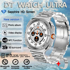 2025 nuevo reloj DT 7 Ultra reloj inteligente hombres 32GB memoria vídeo GPS NFC 47mm AMOLED Fitness rastreador deportivo salud relojes inteligentes mujeres