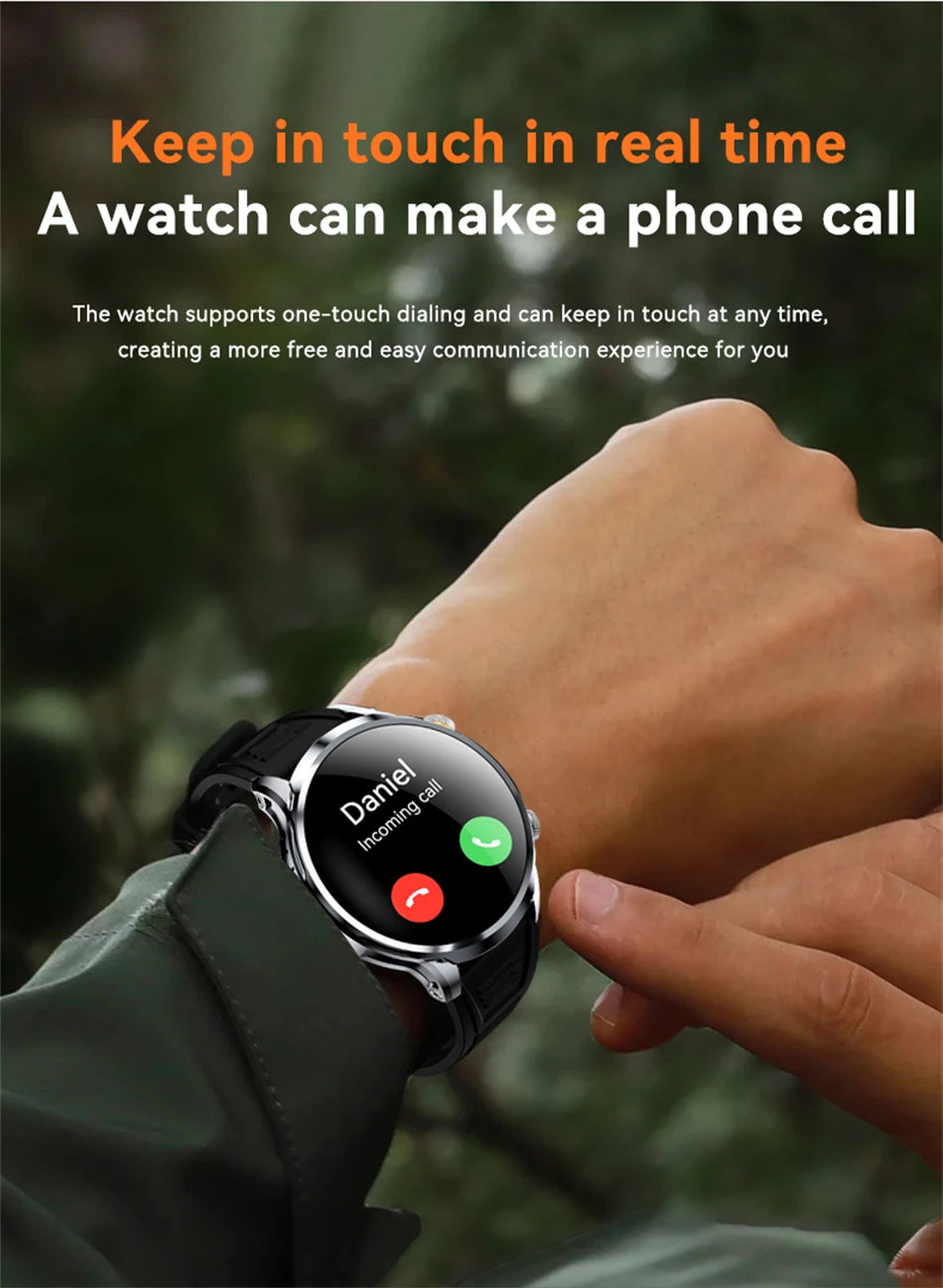 Reloj inteligente Android Netcom completo 5G/4G con cámara con tarjeta SIM videollamada AMOLED GPS WIFI Google Play mapas reloj inteligente para hombres y mujeres