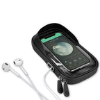 Soporte de teléfono impermeable para bicicleta, bolsa de montaje en manillar de motocicleta, funda para Scooter de 6,4 pulgadas