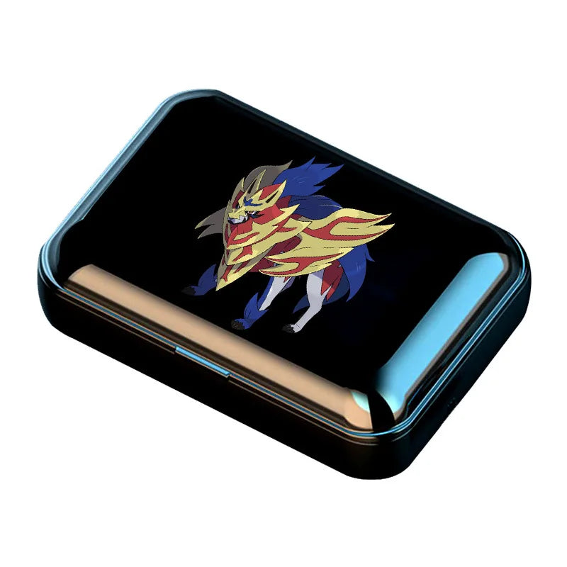 Pokemon Pikachu Auriculares inalámbricos con Bluetooth, Audio envolvente Anime estéreo bajo TWS auriculares deportivos para teléfono-MovilExpressShop