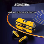 Transformers TF-T01 auriculares inalámbricos Bluetooth 5,3 sonido HIFI Bumblebee auriculares para juegos auriculares de baja latencia Larga modo de reposo-MovilExpressShop
