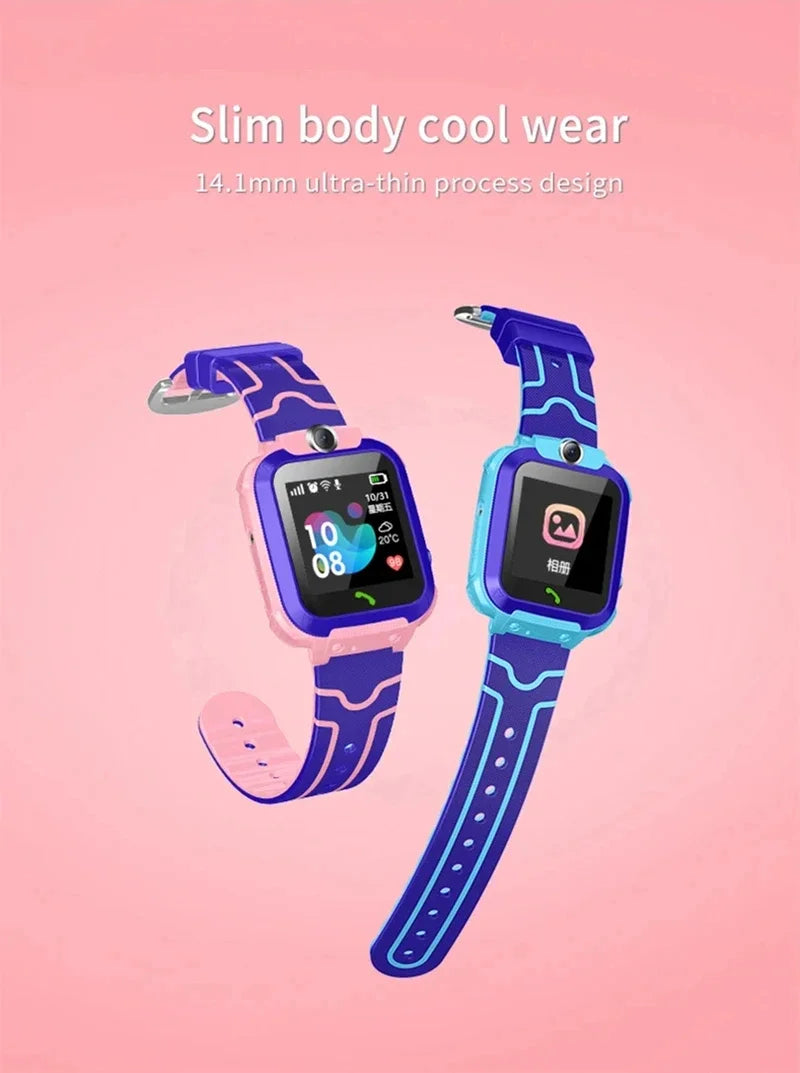 Xiaomi niños 5G reloj inteligente SOS ubicación GPS tarjeta Sim llamada niño reloj inteligente cámara impermeable niños niñas regalo para IOS Android